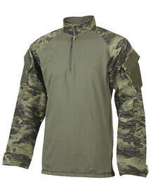 Tru-Spec BDU Xtreme Combat Shirt in A-Tacs GFX camo from front